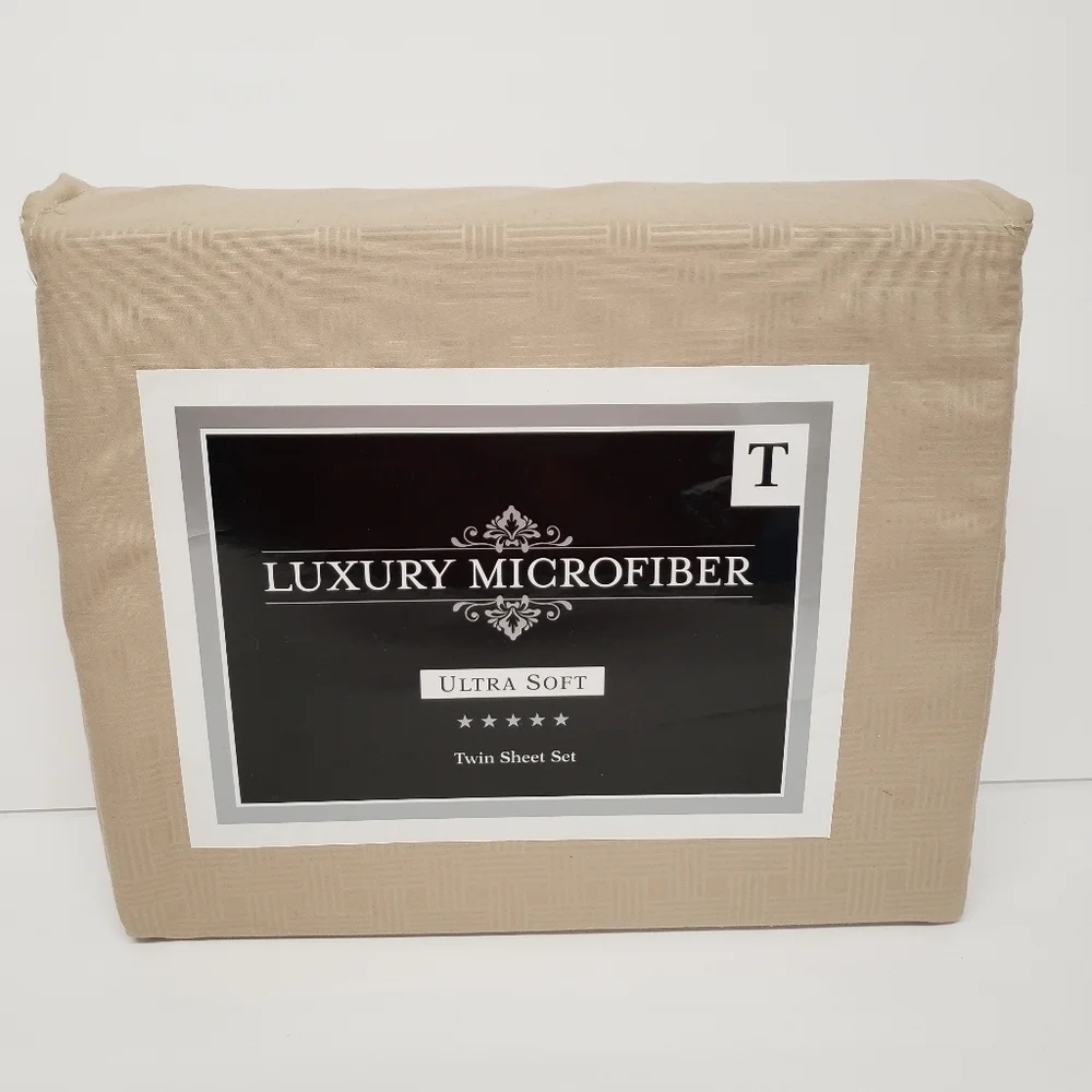 Luxury Microfiber Ultra Soft Twin Sheet Set